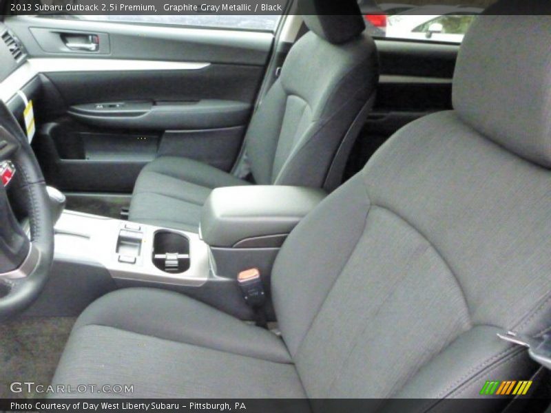 Graphite Gray Metallic / Black 2013 Subaru Outback 2.5i Premium