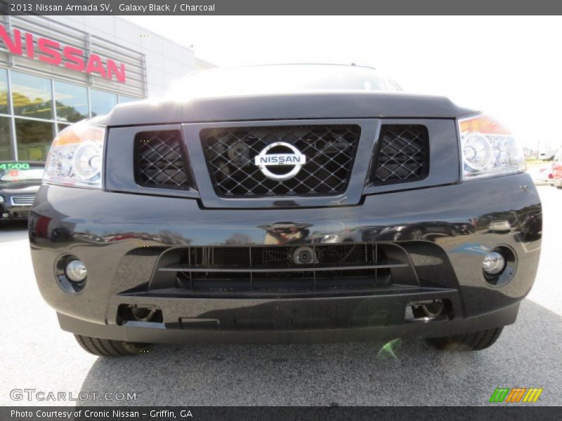 Galaxy Black / Charcoal 2013 Nissan Armada SV