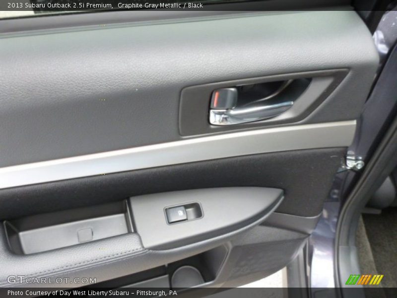 Graphite Gray Metallic / Black 2013 Subaru Outback 2.5i Premium