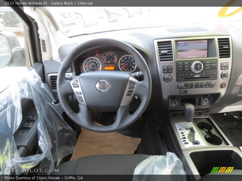 Galaxy Black / Charcoal 2013 Nissan Armada SV