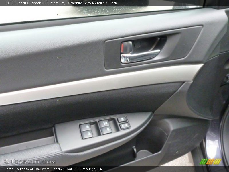 Graphite Gray Metallic / Black 2013 Subaru Outback 2.5i Premium