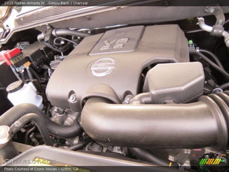 Galaxy Black / Charcoal 2013 Nissan Armada SV