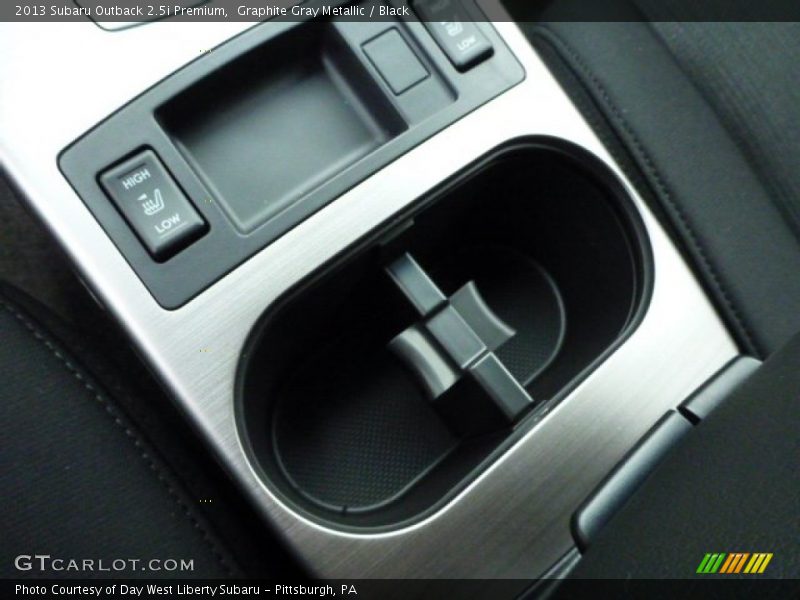 Graphite Gray Metallic / Black 2013 Subaru Outback 2.5i Premium