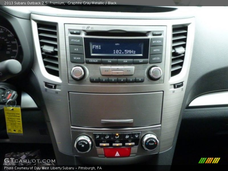 Graphite Gray Metallic / Black 2013 Subaru Outback 2.5i Premium