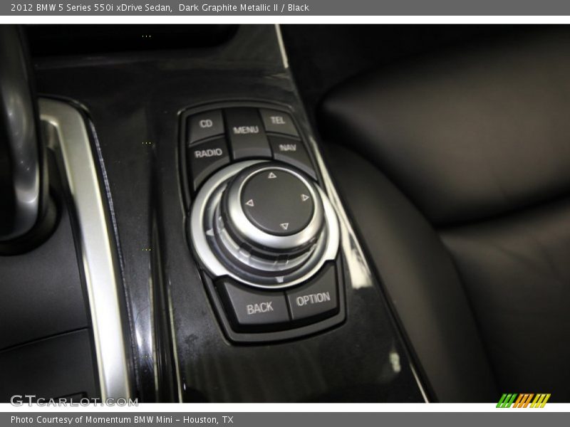 Controls of 2012 5 Series 550i xDrive Sedan