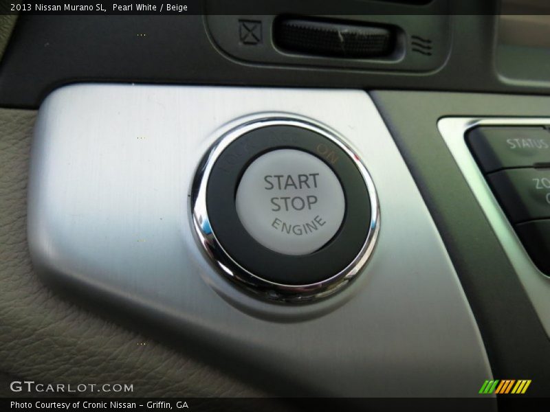 Controls of 2013 Murano SL
