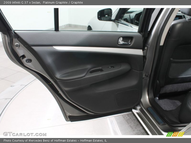 Platinum Graphite / Graphite 2009 Infiniti G 37 x Sedan