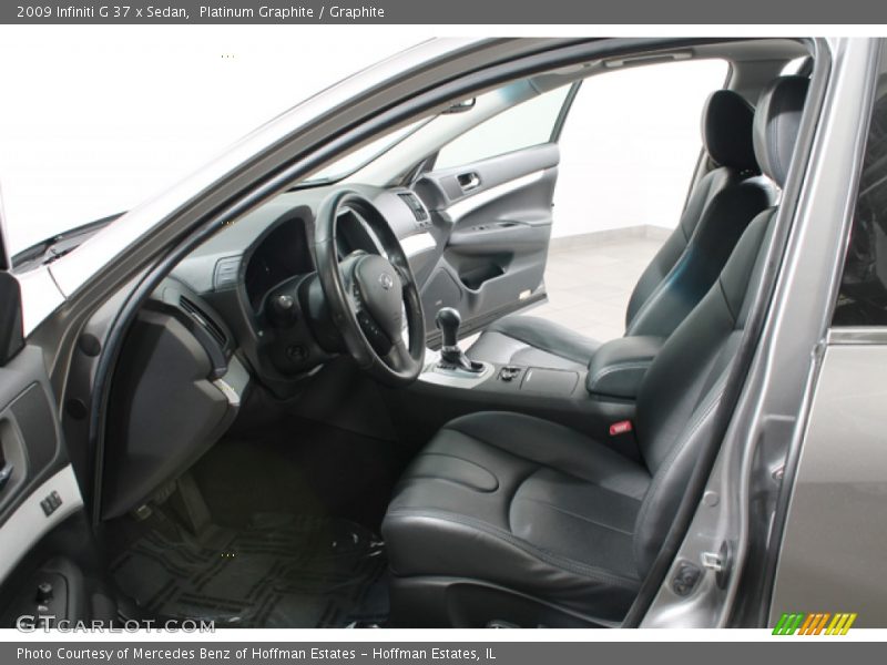Platinum Graphite / Graphite 2009 Infiniti G 37 x Sedan