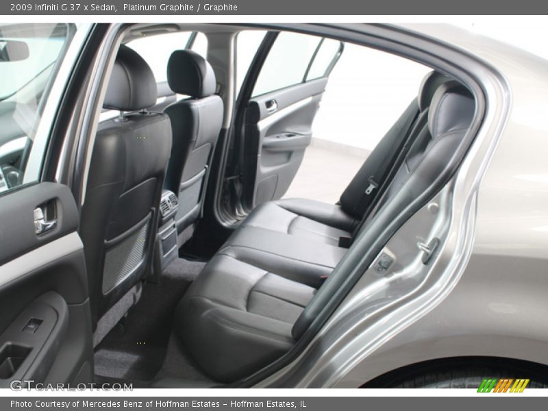 Platinum Graphite / Graphite 2009 Infiniti G 37 x Sedan