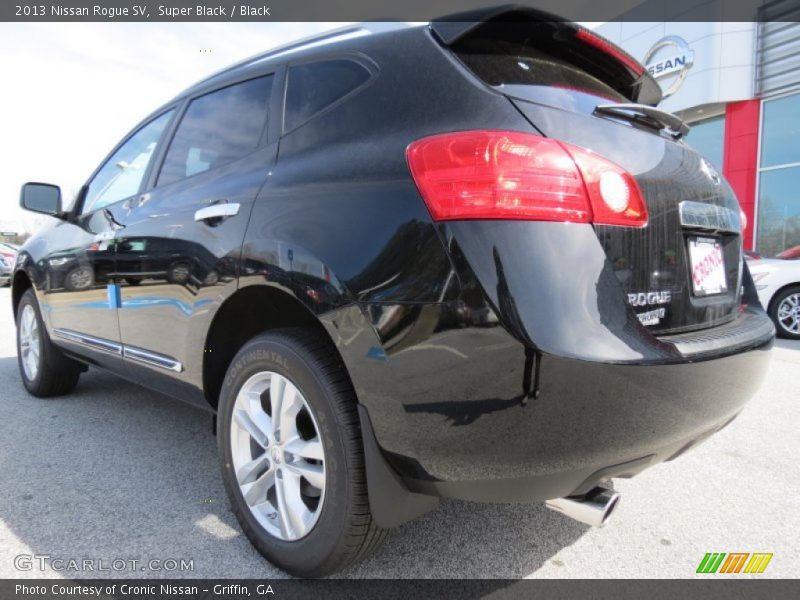 Super Black / Black 2013 Nissan Rogue SV