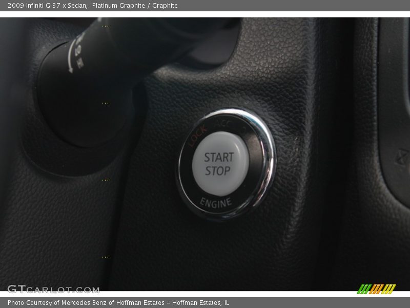 Platinum Graphite / Graphite 2009 Infiniti G 37 x Sedan