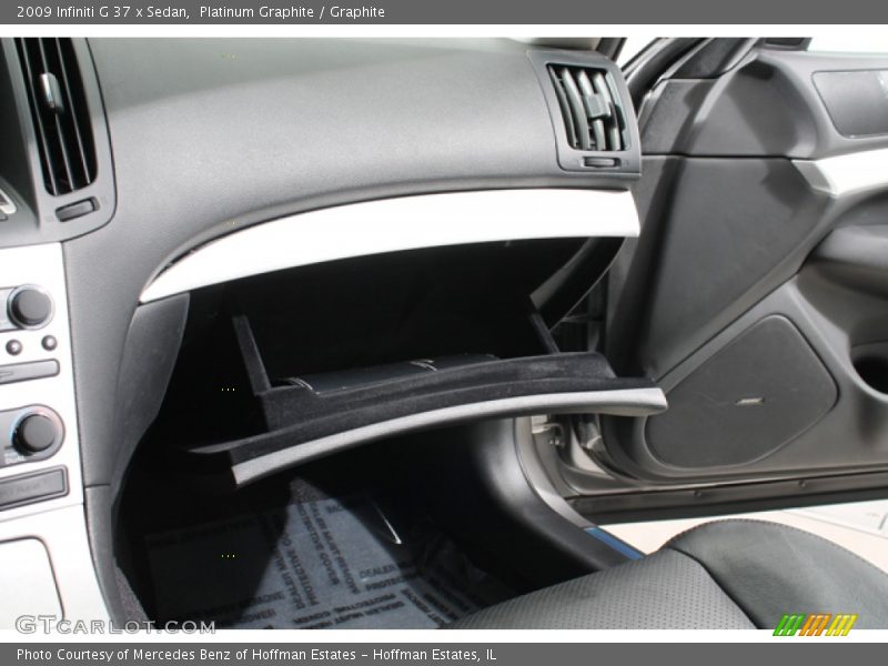 Platinum Graphite / Graphite 2009 Infiniti G 37 x Sedan