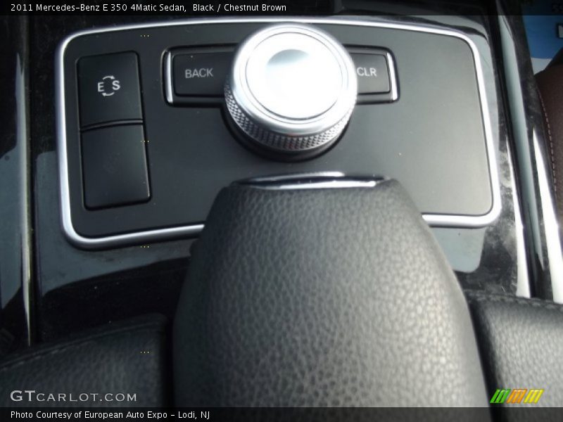 Black / Chestnut Brown 2011 Mercedes-Benz E 350 4Matic Sedan