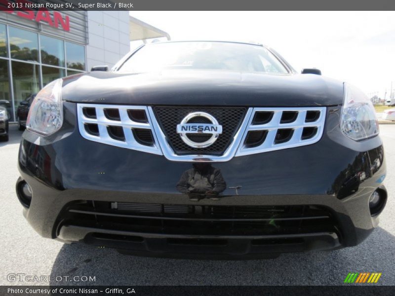 Super Black / Black 2013 Nissan Rogue SV