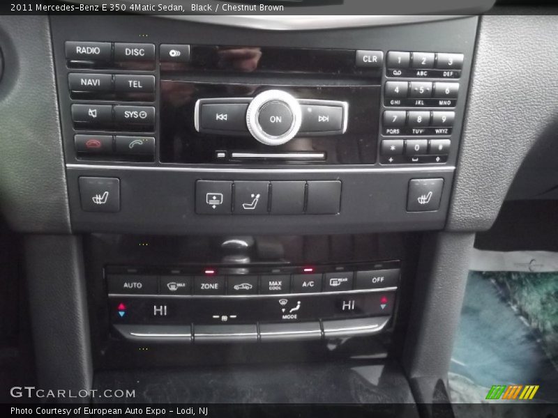 Black / Chestnut Brown 2011 Mercedes-Benz E 350 4Matic Sedan