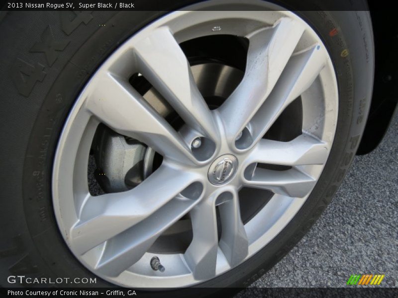 Super Black / Black 2013 Nissan Rogue SV