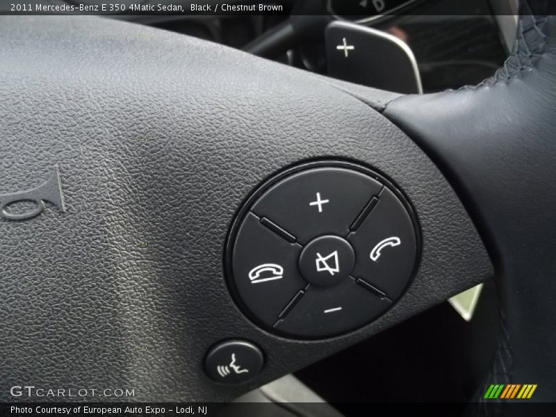 Controls of 2011 E 350 4Matic Sedan