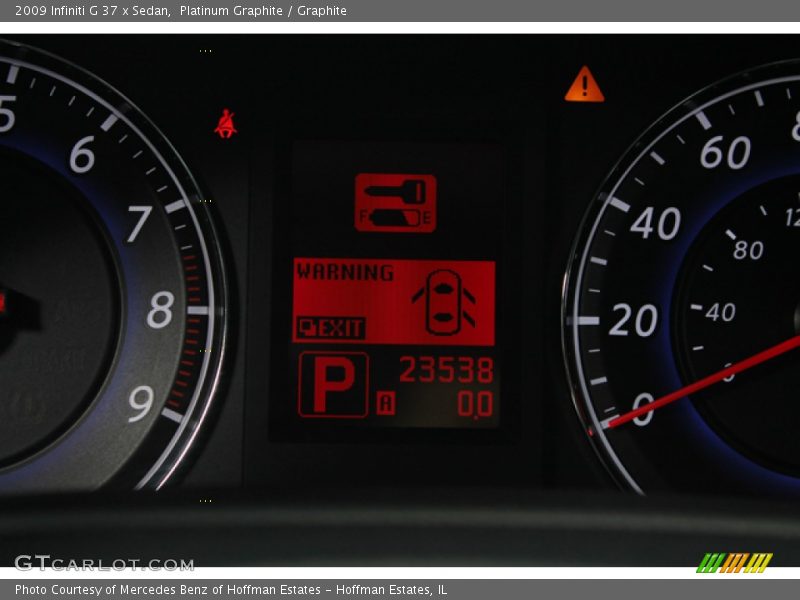 Platinum Graphite / Graphite 2009 Infiniti G 37 x Sedan