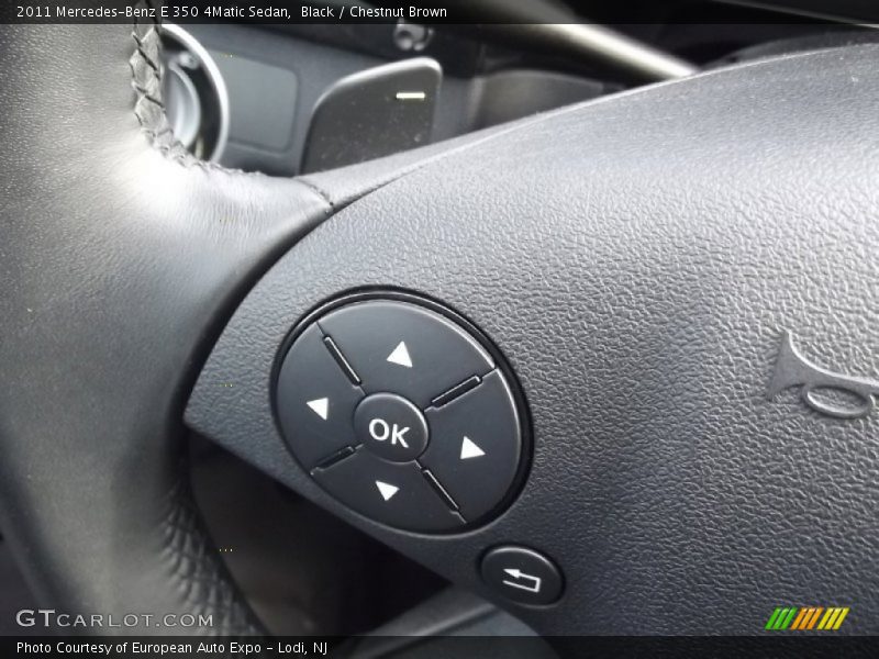 Controls of 2011 E 350 4Matic Sedan