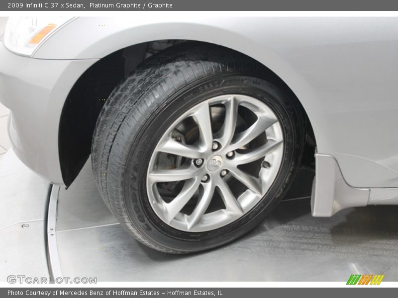 Platinum Graphite / Graphite 2009 Infiniti G 37 x Sedan