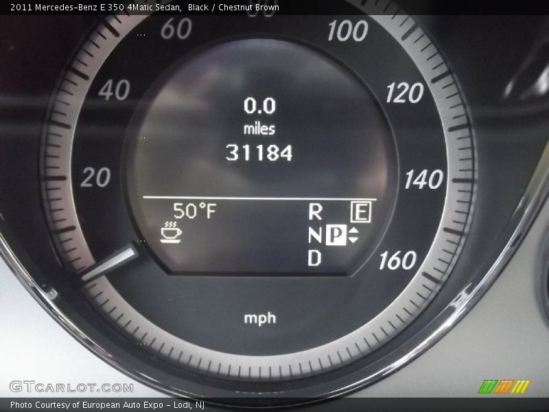 Black / Chestnut Brown 2011 Mercedes-Benz E 350 4Matic Sedan