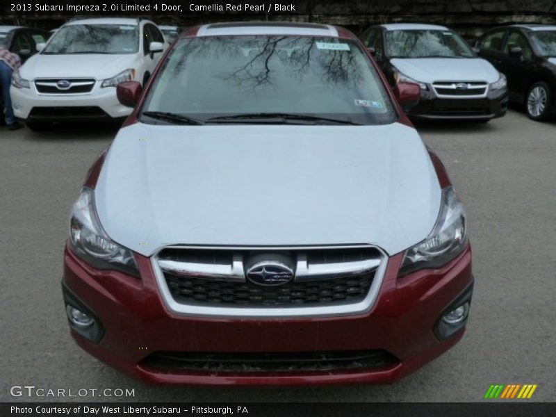 Camellia Red Pearl / Black 2013 Subaru Impreza 2.0i Limited 4 Door