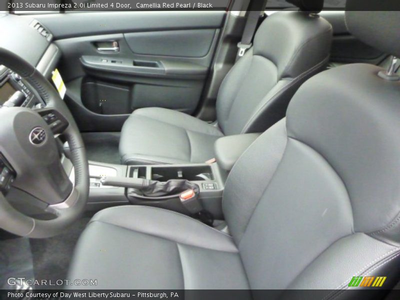 Camellia Red Pearl / Black 2013 Subaru Impreza 2.0i Limited 4 Door