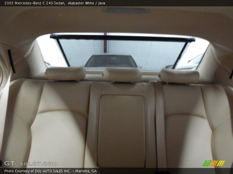 Alabaster White / Java 2003 Mercedes-Benz C 240 Sedan