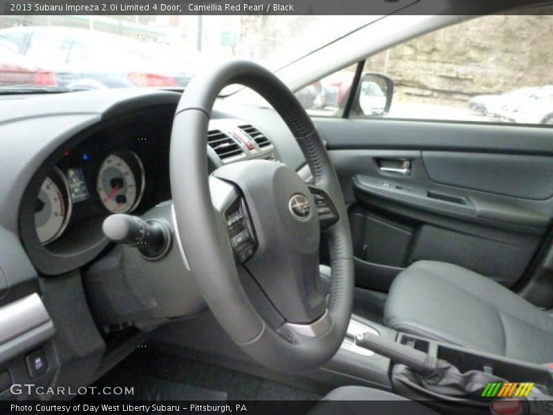 Camellia Red Pearl / Black 2013 Subaru Impreza 2.0i Limited 4 Door