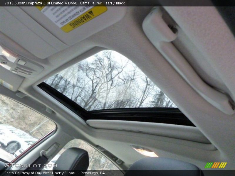Camellia Red Pearl / Black 2013 Subaru Impreza 2.0i Limited 4 Door
