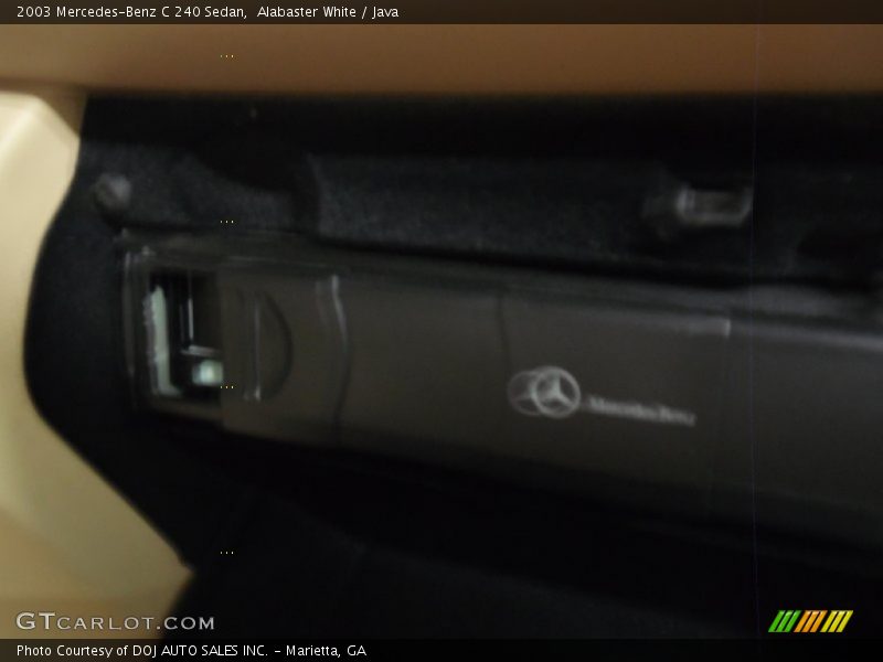 Alabaster White / Java 2003 Mercedes-Benz C 240 Sedan