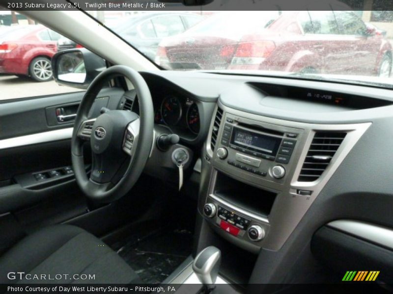 Twilight Blue Metallic / Black 2013 Subaru Legacy 2.5i