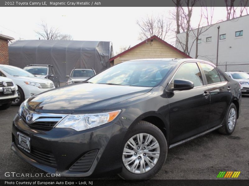 Magnetic Gray Metallic / Ash 2012 Toyota Camry LE