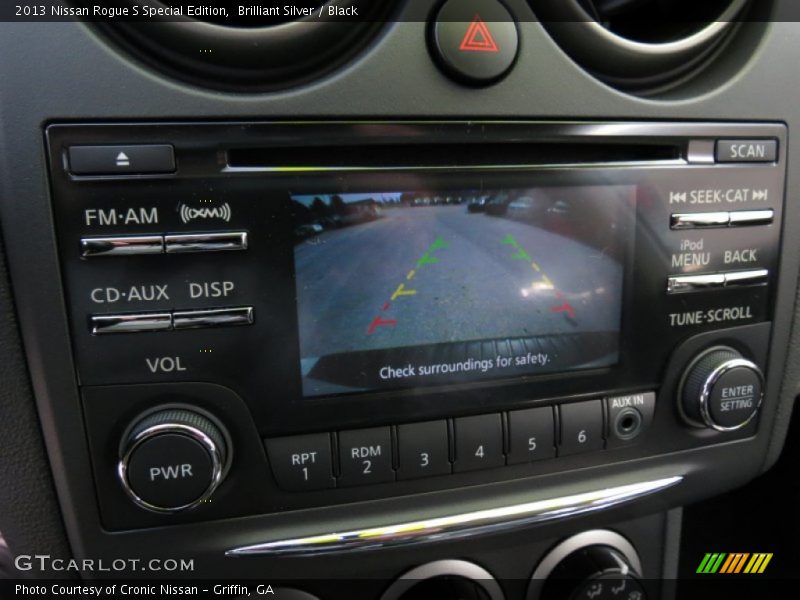 Brilliant Silver / Black 2013 Nissan Rogue S Special Edition