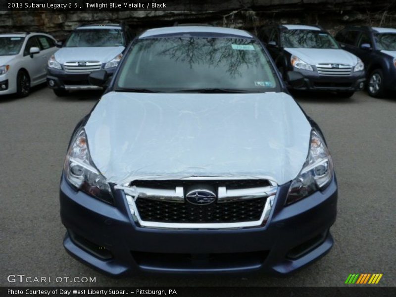 Twilight Blue Metallic / Black 2013 Subaru Legacy 2.5i