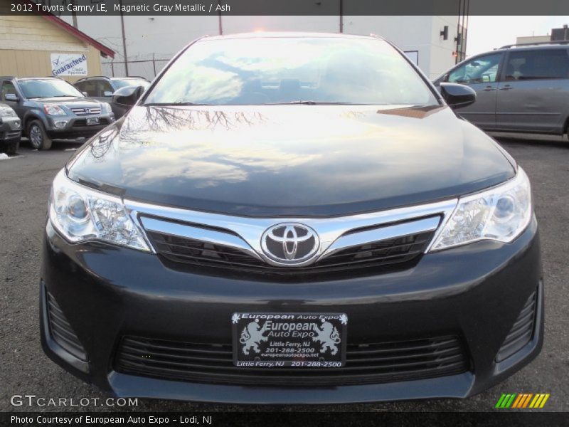 Magnetic Gray Metallic / Ash 2012 Toyota Camry LE