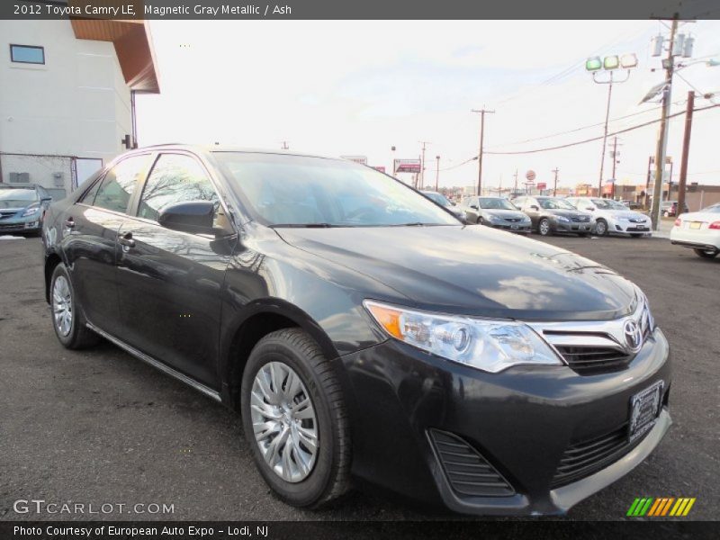 Magnetic Gray Metallic / Ash 2012 Toyota Camry LE
