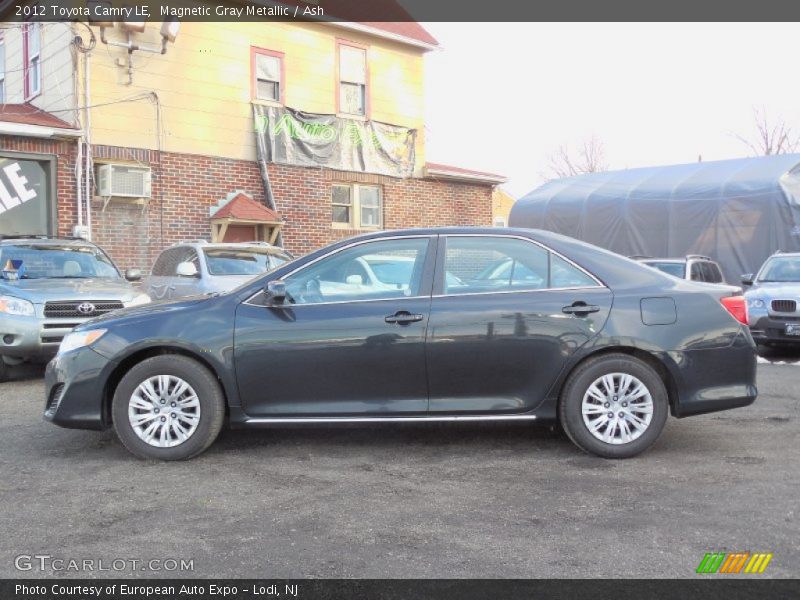 Magnetic Gray Metallic / Ash 2012 Toyota Camry LE