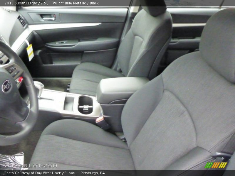 Twilight Blue Metallic / Black 2013 Subaru Legacy 2.5i