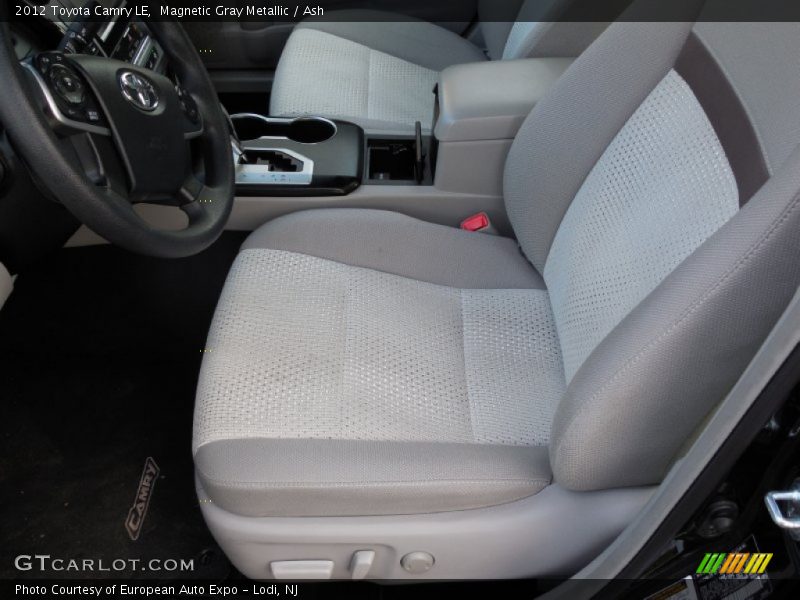 Magnetic Gray Metallic / Ash 2012 Toyota Camry LE