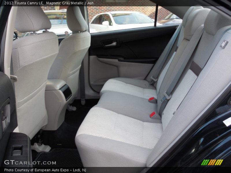 Magnetic Gray Metallic / Ash 2012 Toyota Camry LE