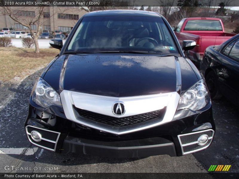 Crystal Black Pearl / Ebony 2010 Acura RDX SH-AWD