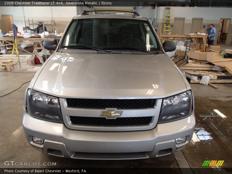Silverstone Metallic / Ebony 2008 Chevrolet TrailBlazer LT 4x4