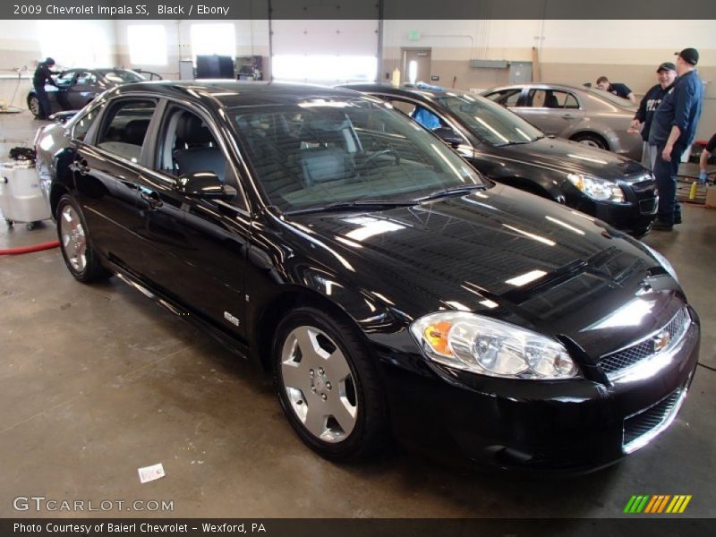 Front 3/4 View of 2009 Impala SS