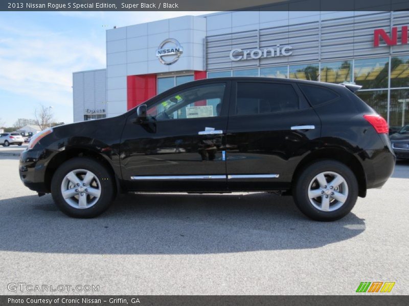 Super Black / Black 2013 Nissan Rogue S Special Edition
