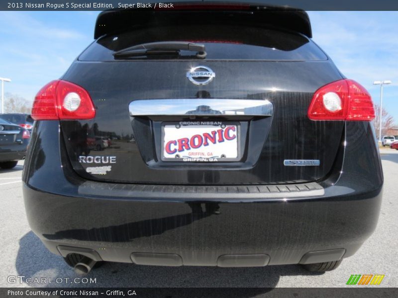 Super Black / Black 2013 Nissan Rogue S Special Edition