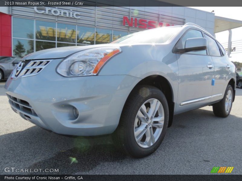 Frosted Steel / Gray 2013 Nissan Rogue SV