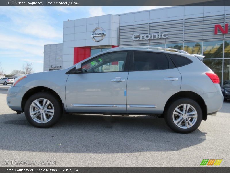 Frosted Steel / Gray 2013 Nissan Rogue SV