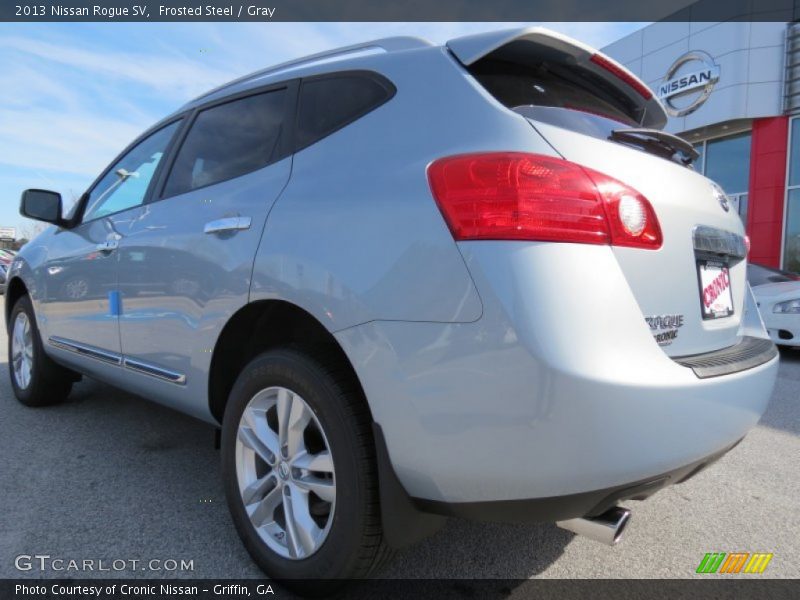 Frosted Steel / Gray 2013 Nissan Rogue SV