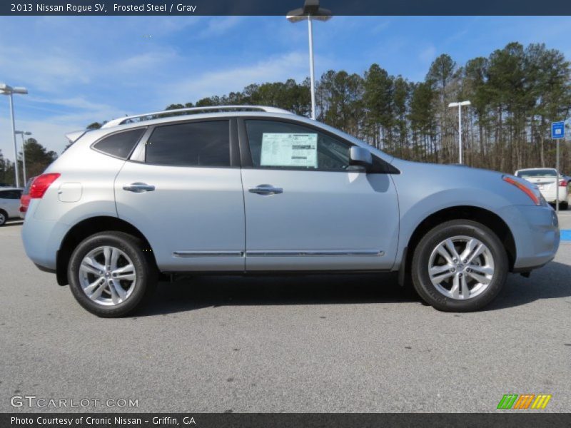 Frosted Steel / Gray 2013 Nissan Rogue SV